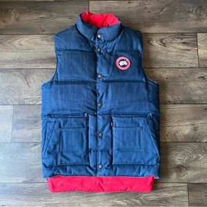 Canada Goose x Levi's Denim Freestyle Vest 1/300 Size Extra Small